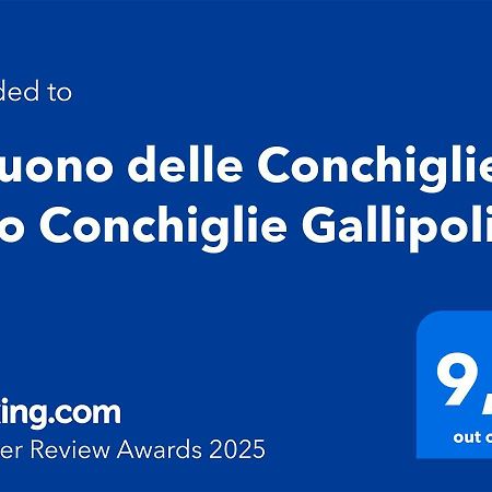 Il Suono Delle Conchiglie - Lido Conchiglie Gallipoli Zewnętrze zdjęcie