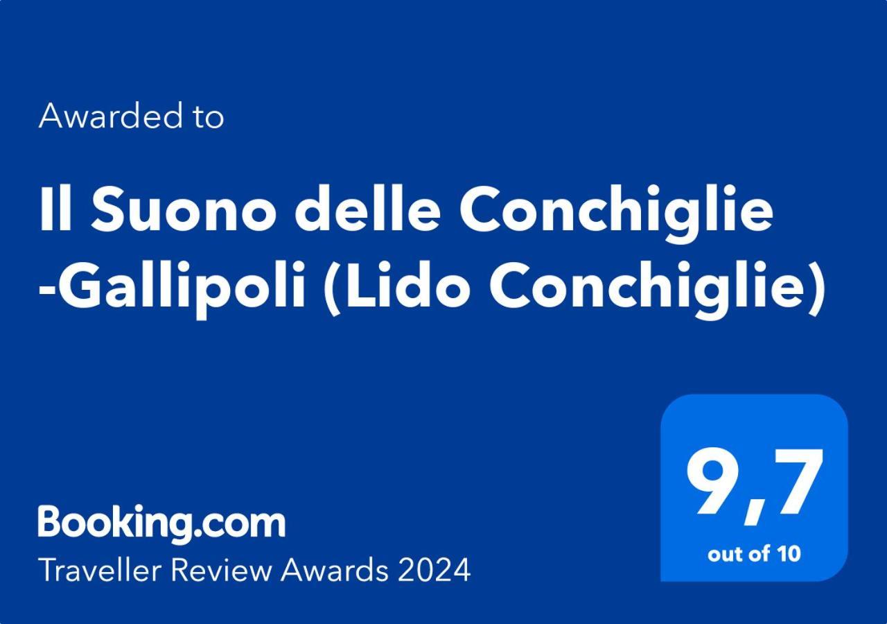 Il Suono Delle Conchiglie - Lido Conchiglie Gallipoli Zewnętrze zdjęcie