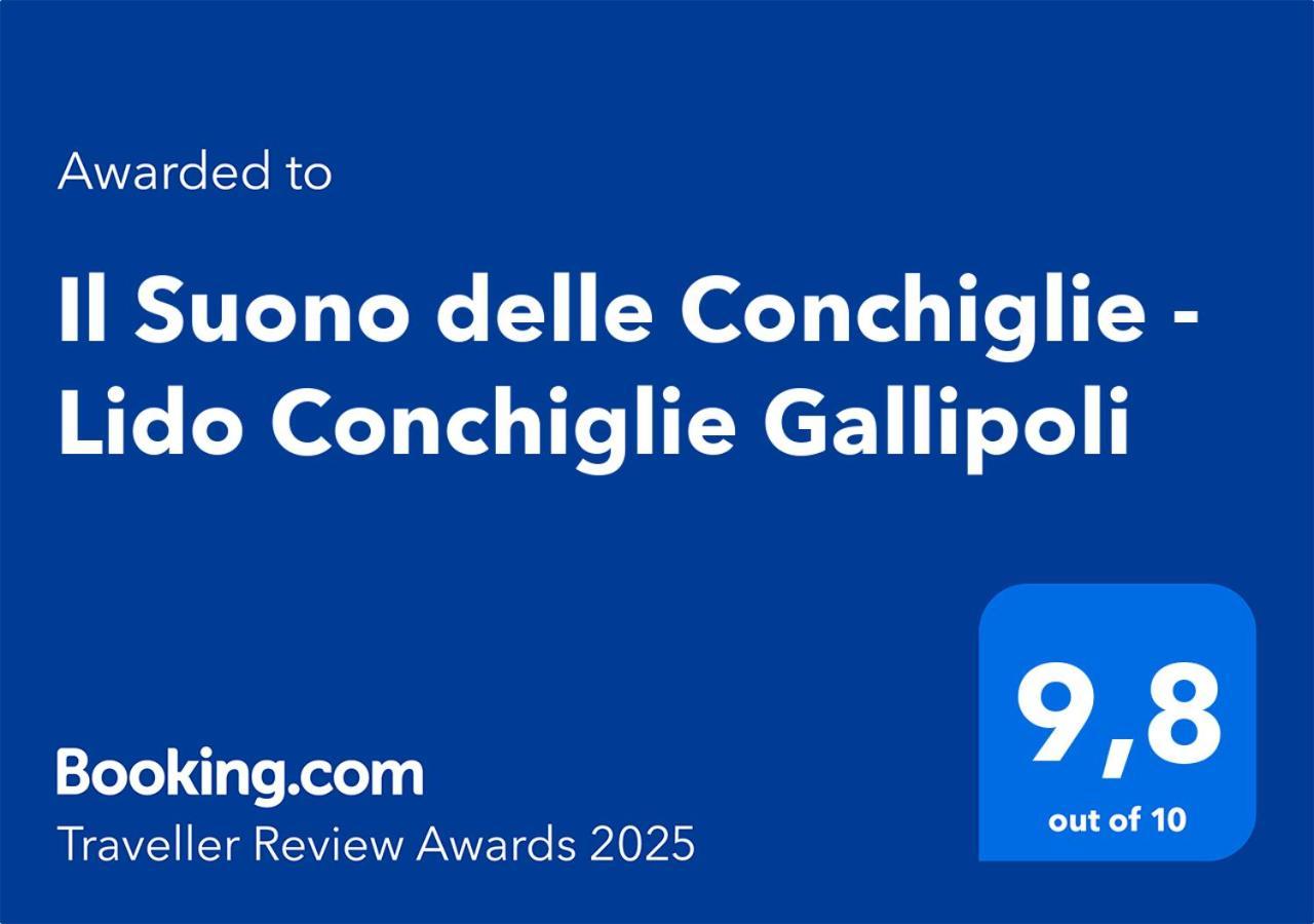 Il Suono Delle Conchiglie - Lido Conchiglie Gallipoli Zewnętrze zdjęcie
